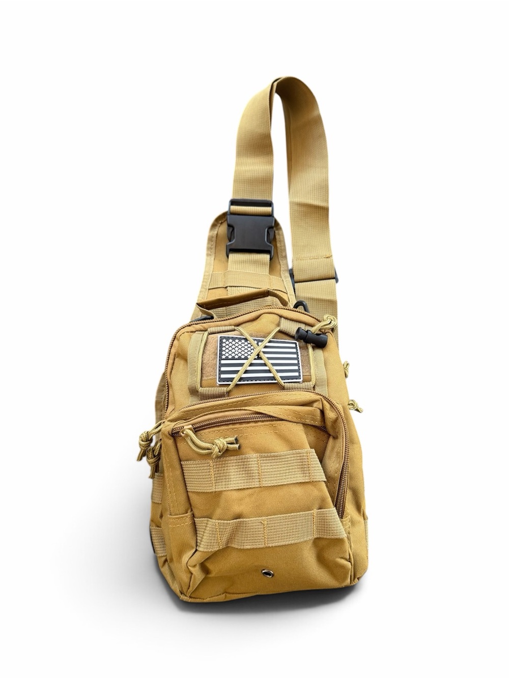 Tactical Sling  EDC Bag - Khaki 🔥🔥🔥✅✅💯💯💯 Multi Purpose